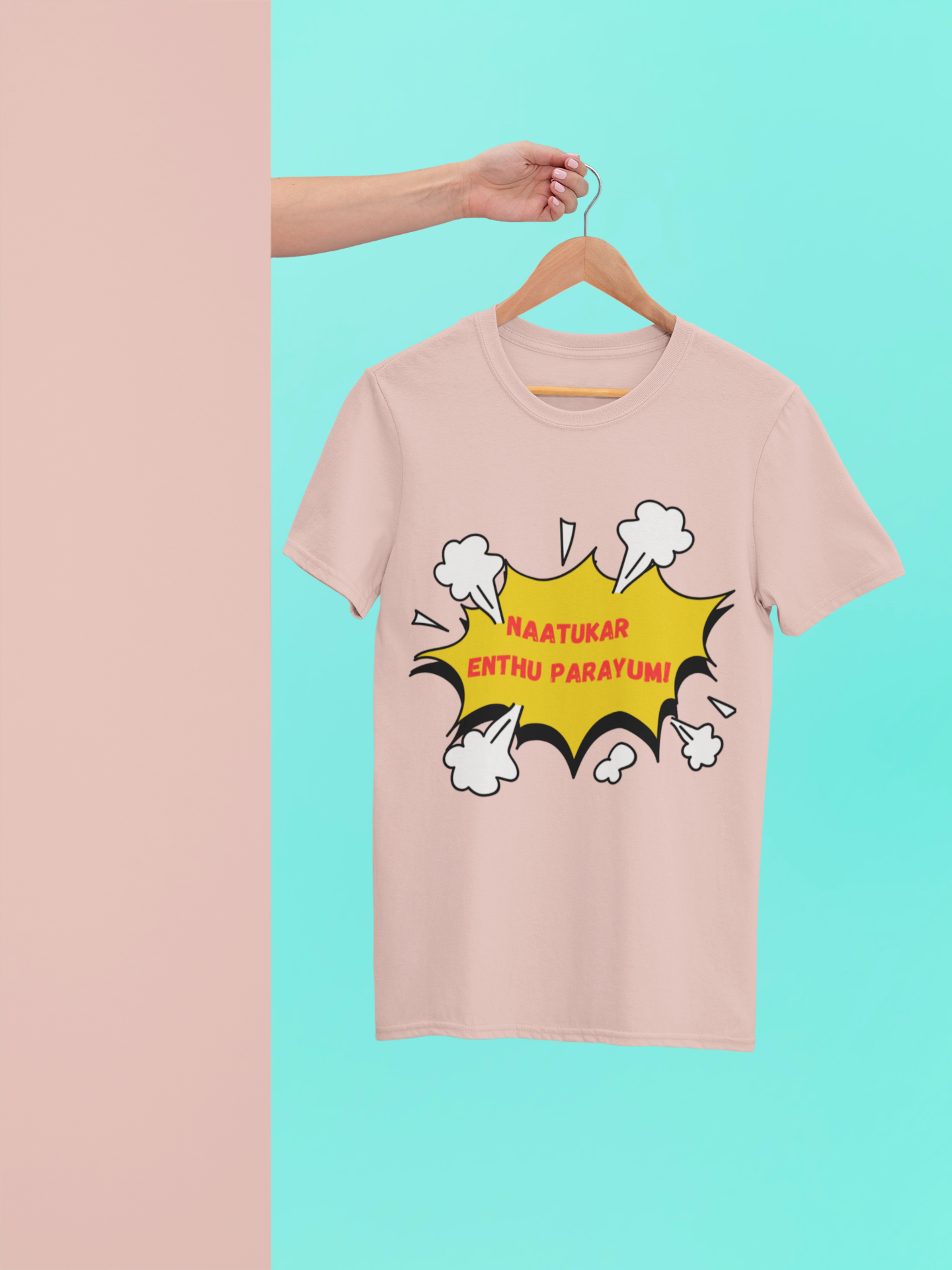 Naatukar Enthu Parayum! Crew Neck T-Shirt