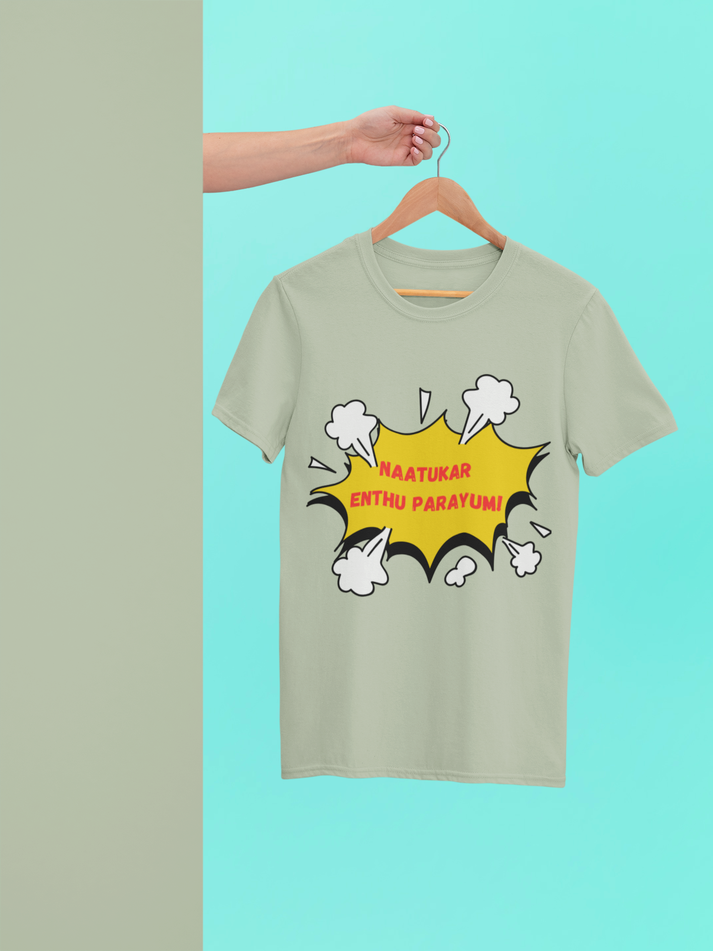 Naatukar Enthu Parayum! Crew Neck T-Shirt