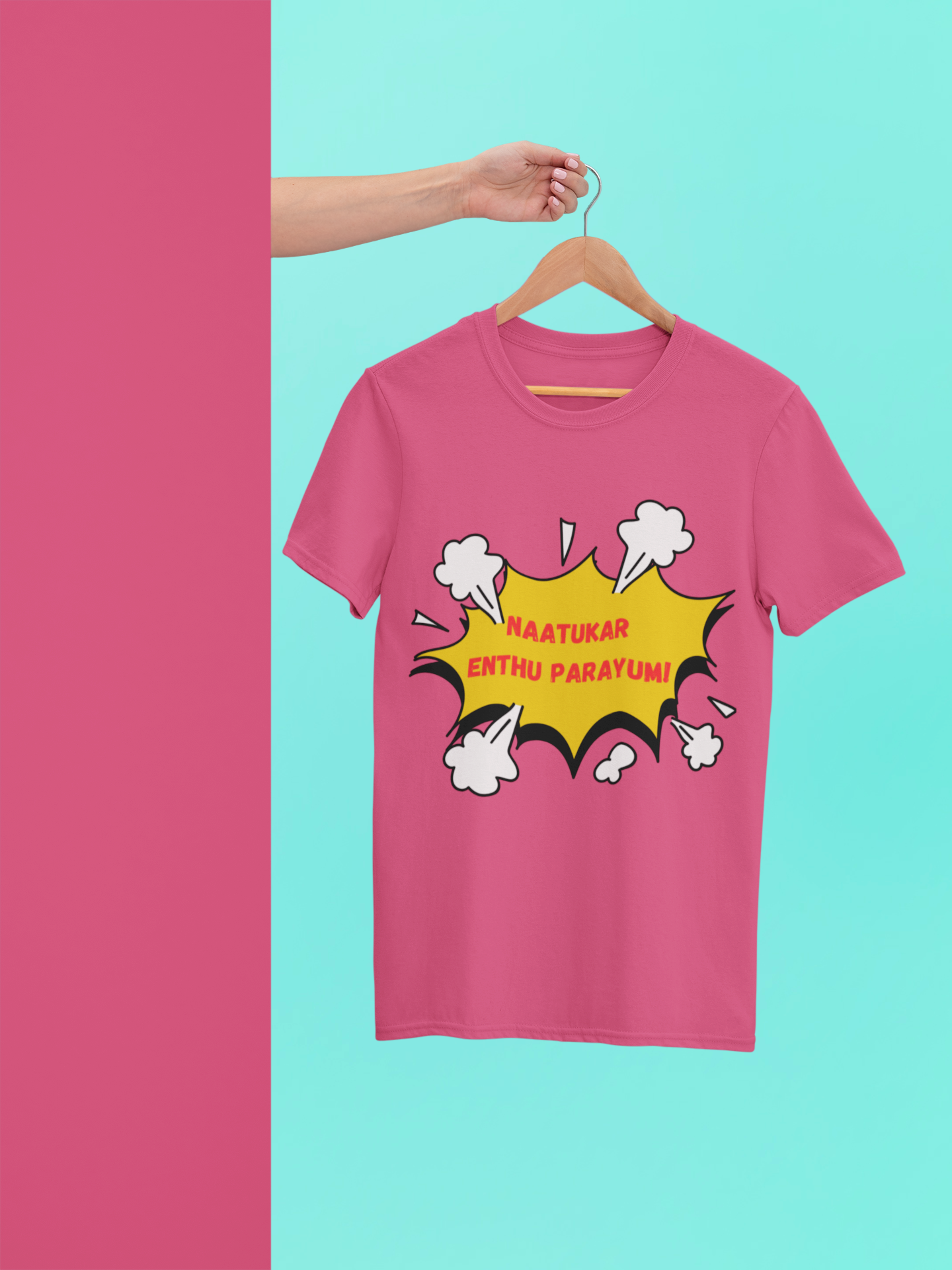 Naatukar Enthu Parayum! Crew Neck T-Shirt