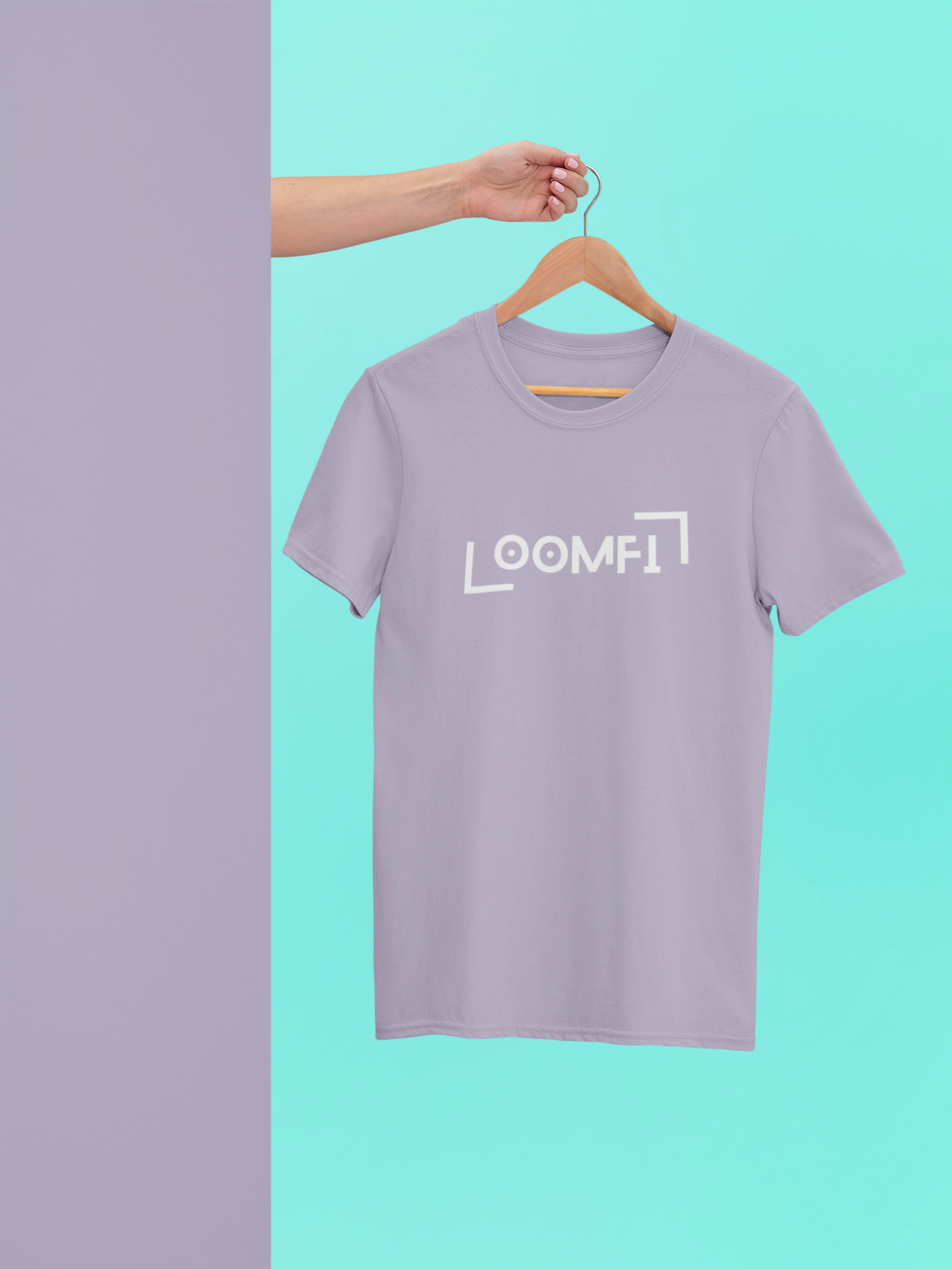 Oomfi Classic Crew Neck Cotton T-Shirt