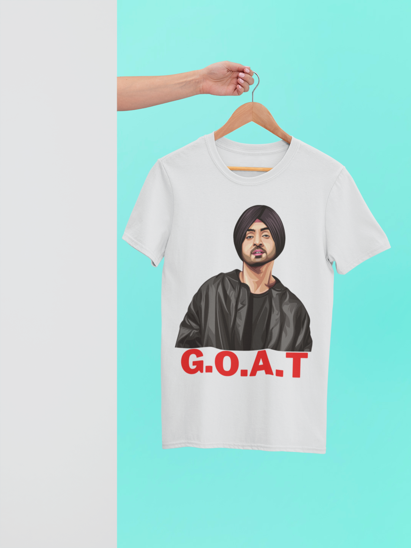 GOAT Classic Crew Neck Cotton T-Shirt