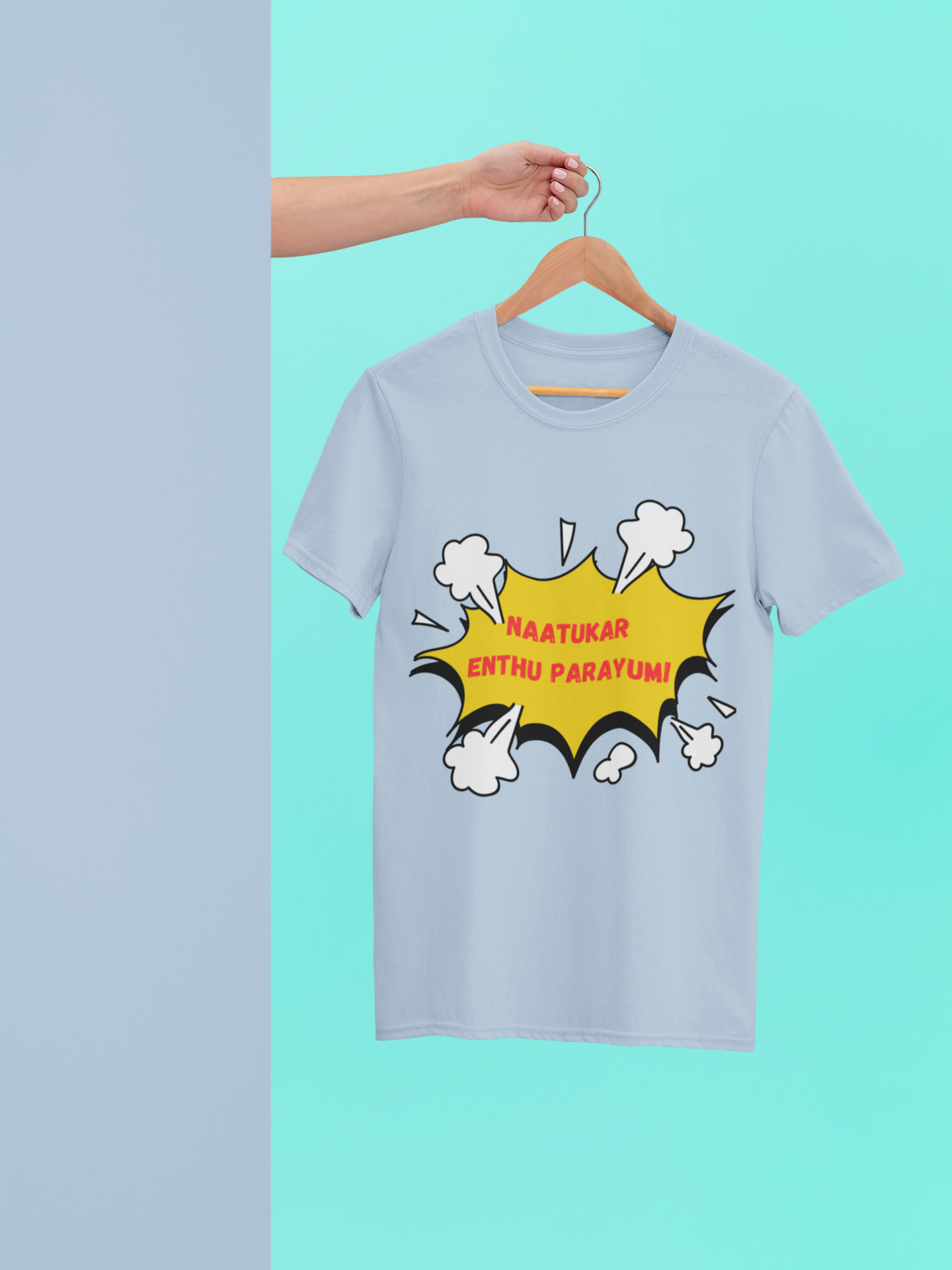 Naatukar Enthu Parayum! Crew Neck T-Shirt