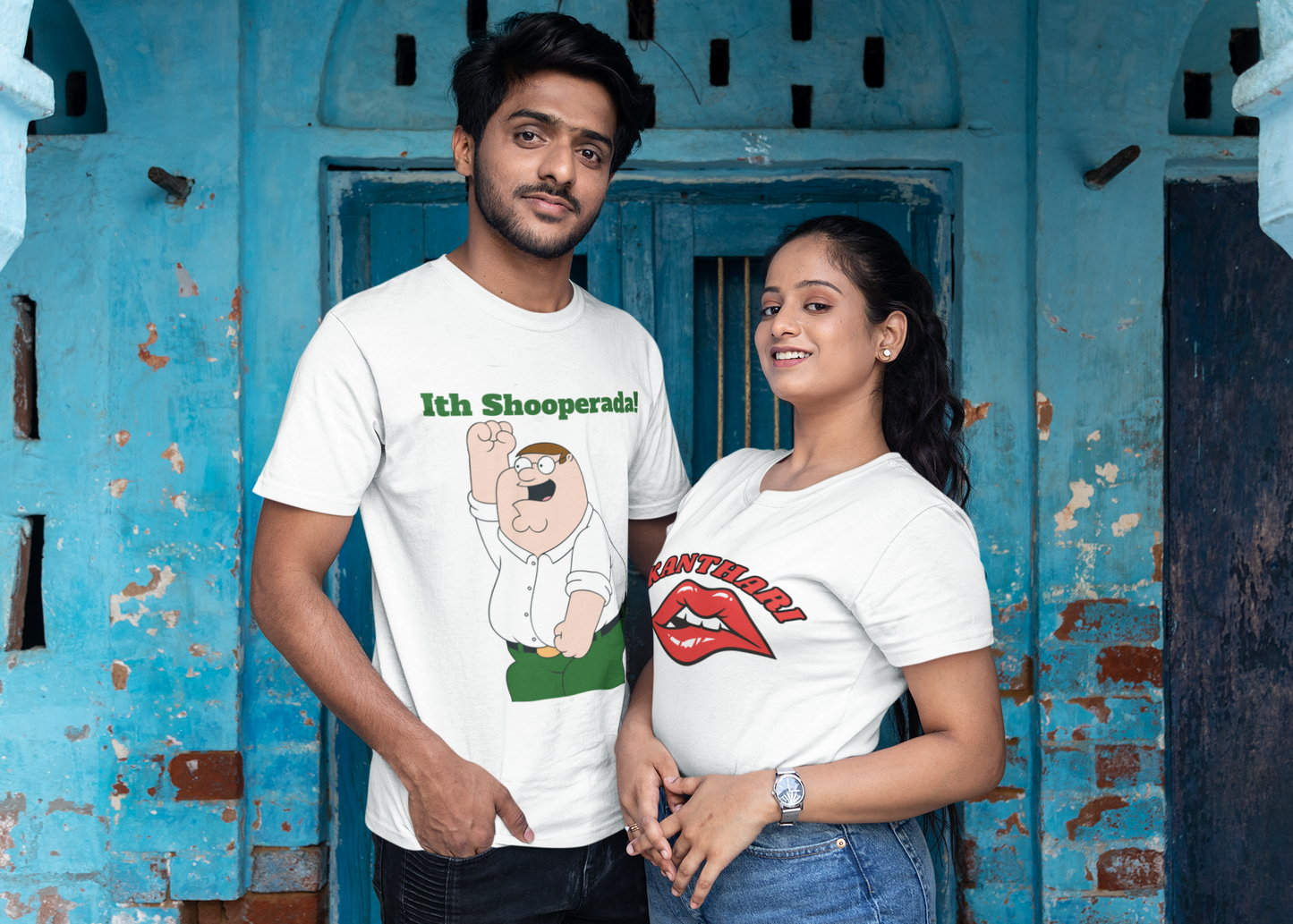 Ith Shooperada! Crew Neck T-Shirt