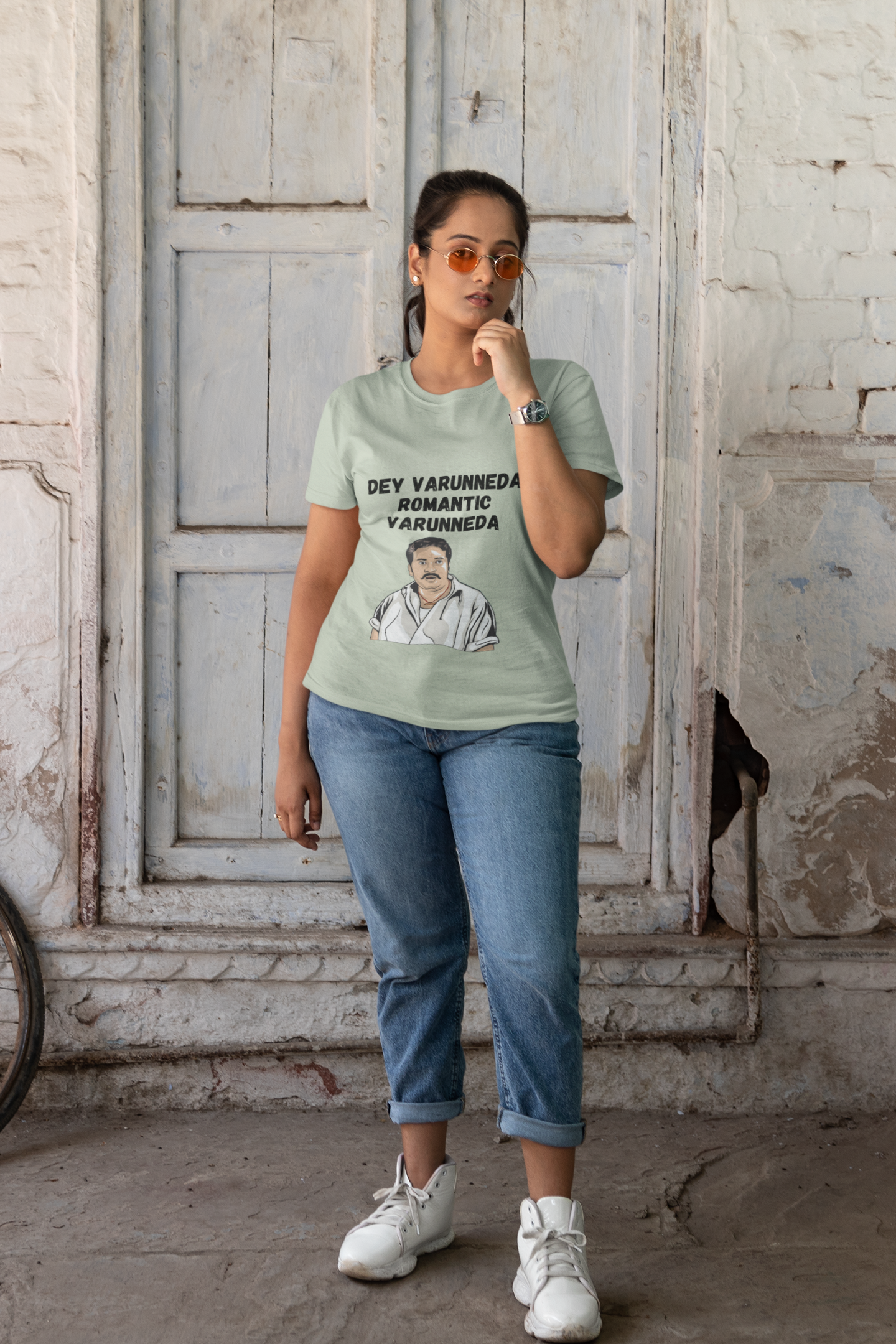 Dey Varunneda Romantic Varunneda Crew Neck T-Shirt
