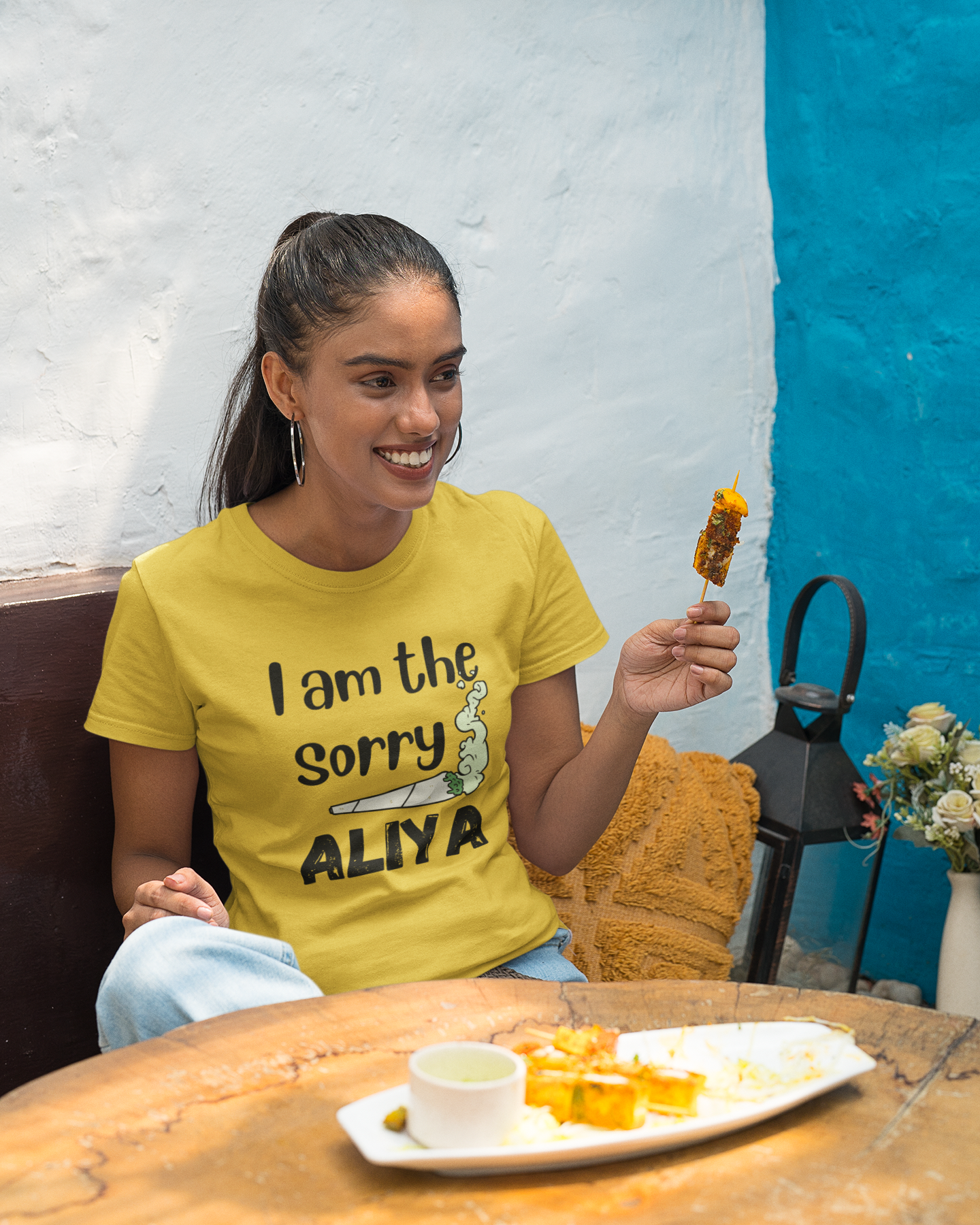 I Am The Sorry Aliya Crew Neck T-Shirt