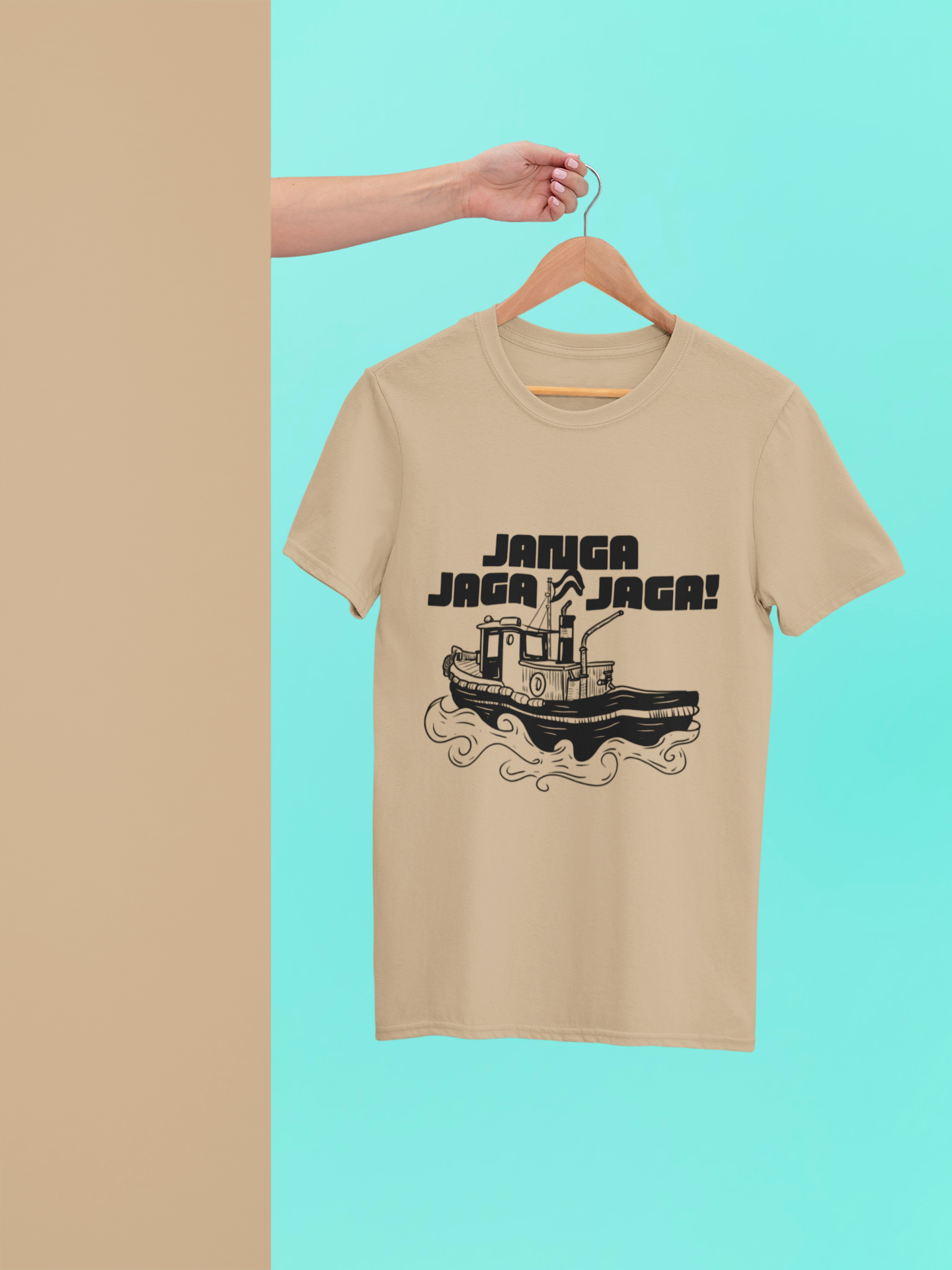 Janga Jaga Jaga! Crew Neck T-Shirt