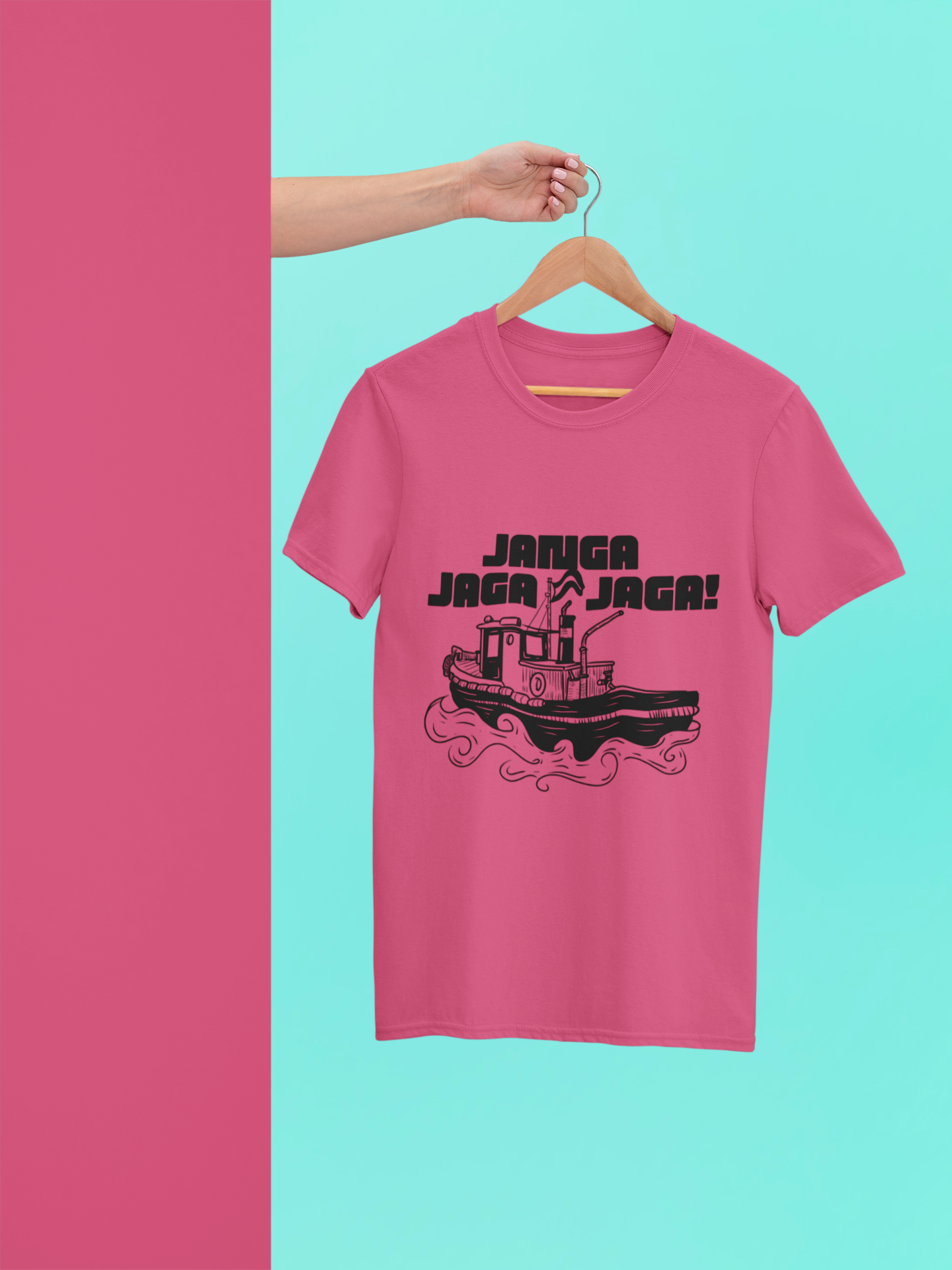 Janga Jaga Jaga! Crew Neck T-Shirt