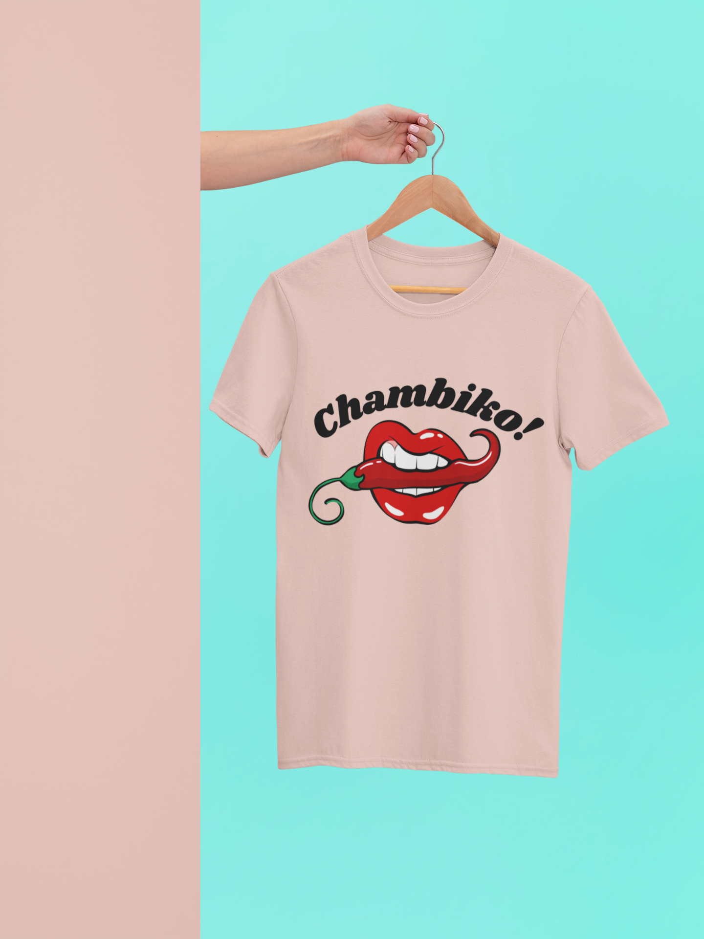 Chambiko Crew Neck T-Shirt