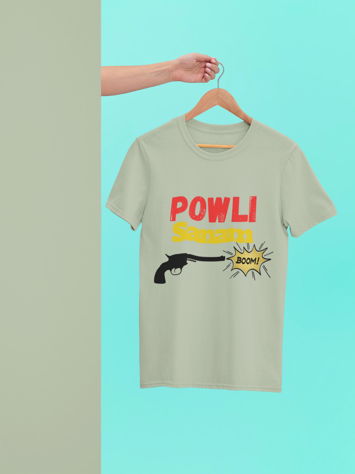 Powli Sanam Crew Neck T-Shirt