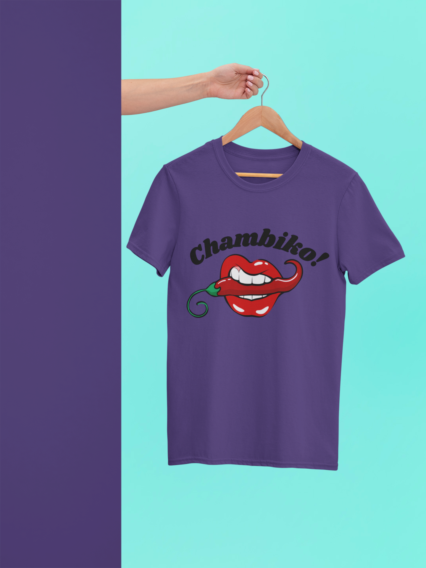 Chambiko Crew Neck T-Shirt