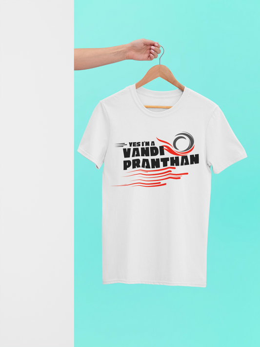 Vandi Pranthan Crew Neck T-Shirt