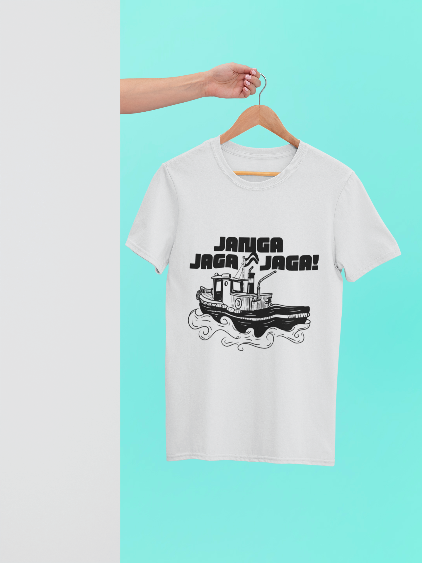 Janga Jaga Jaga! Crew Neck T-Shirt