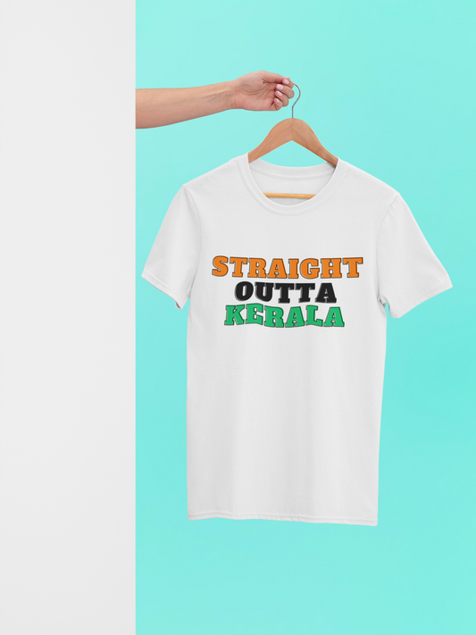 Straight Outta Kerala Crew Neck T-Shirt