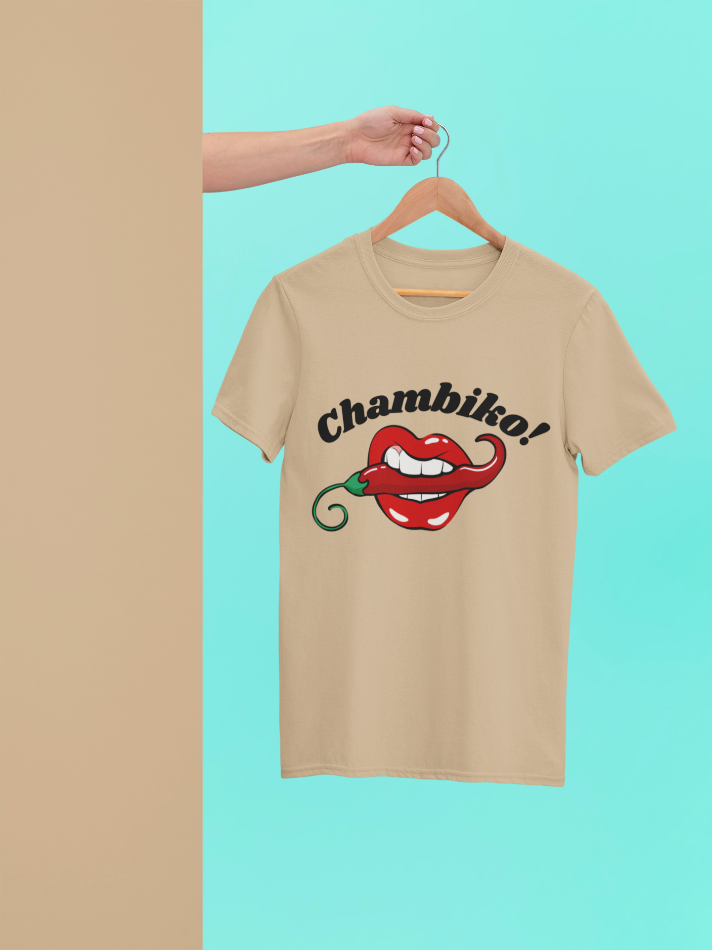 Chambiko Crew Neck T-Shirt