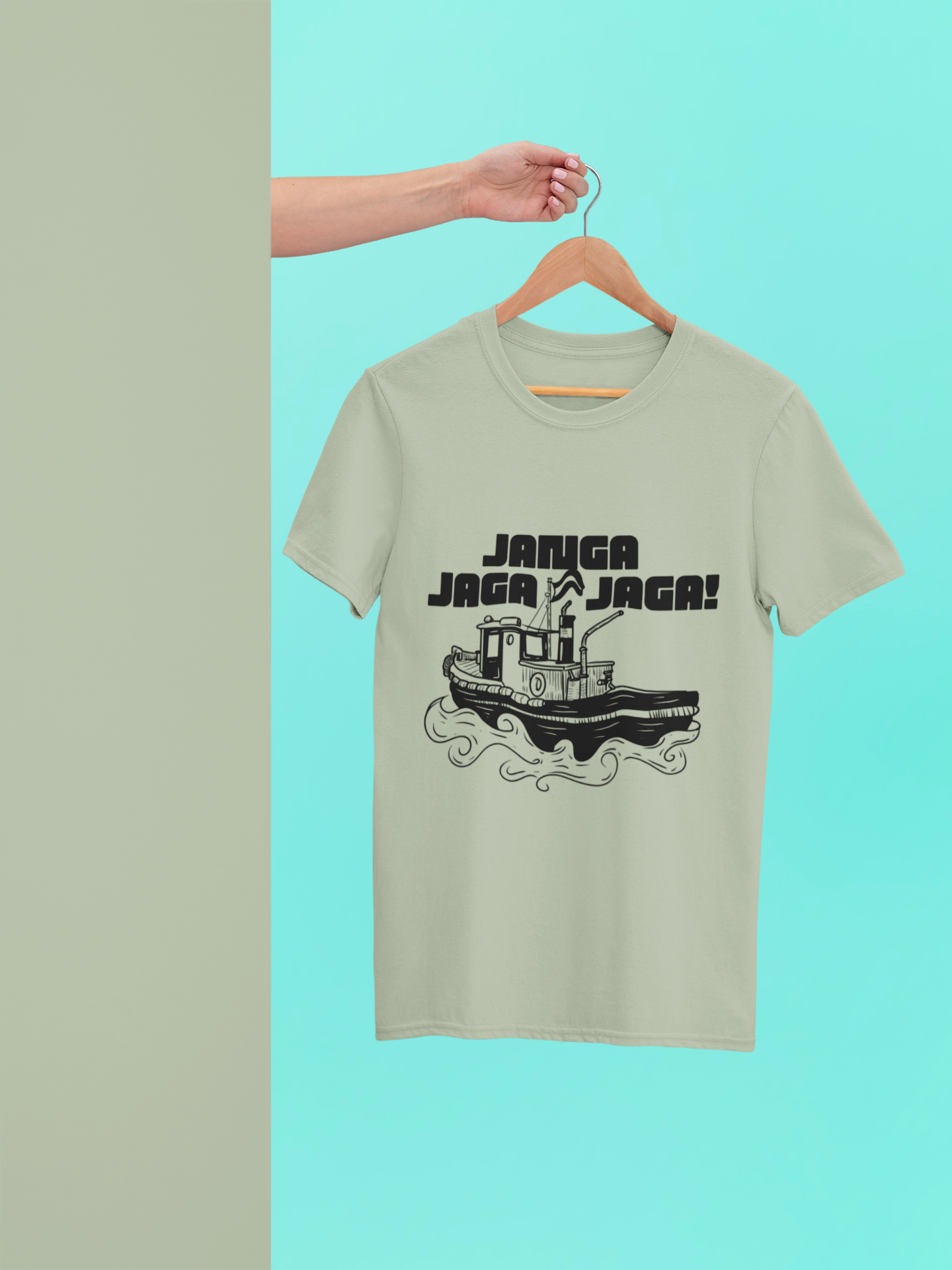 Janga Jaga Jaga! Crew Neck T-Shirt