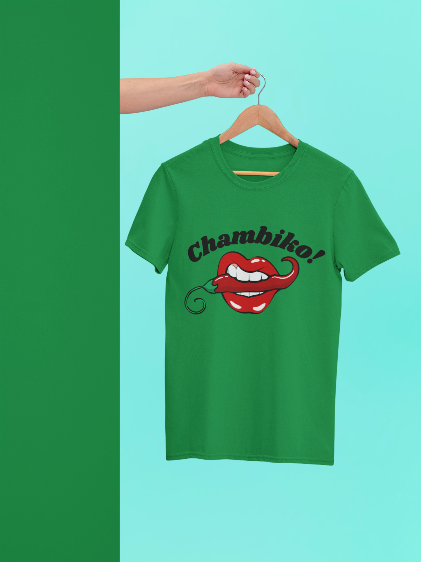 Chambiko Crew Neck T-Shirt