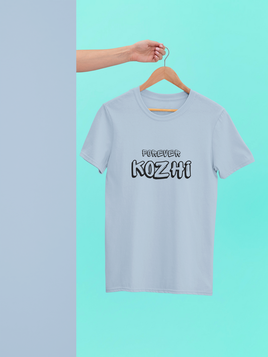 Forever Kozhi Classic Crew Neck Cotton T-Shirt