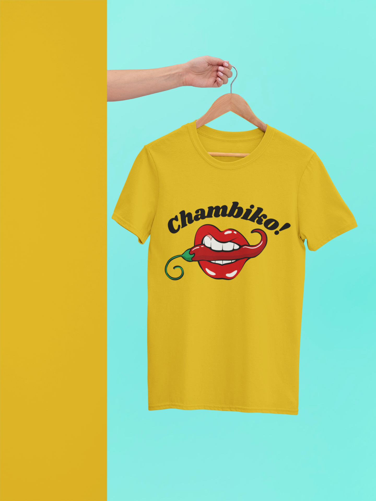 Chambiko Crew Neck T-Shirt