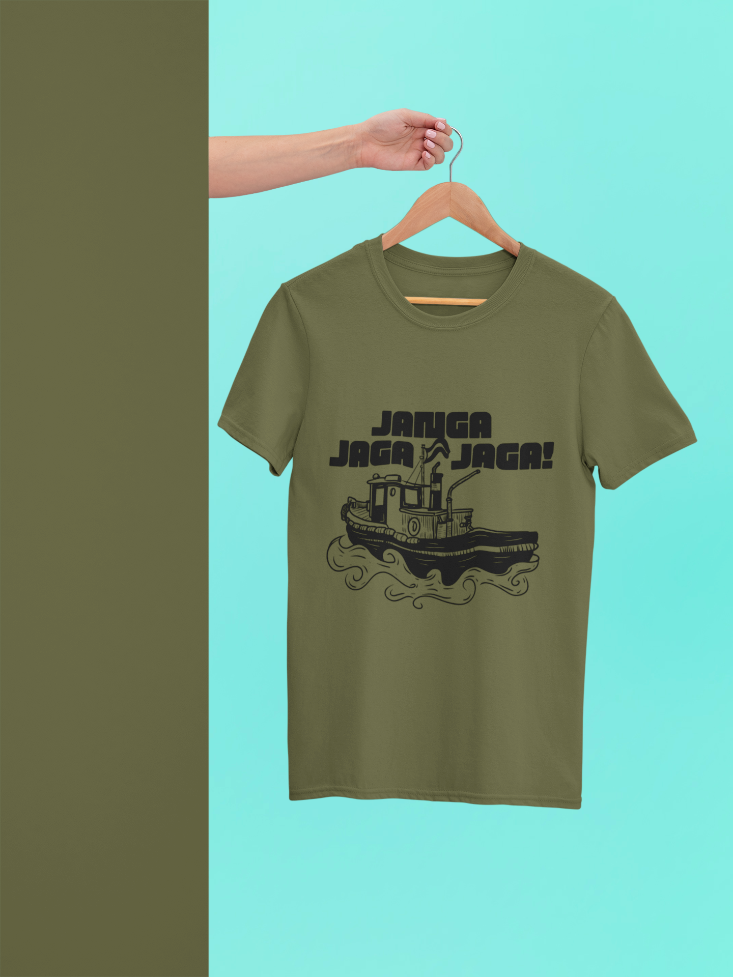 Janga Jaga Jaga! Crew Neck T-Shirt