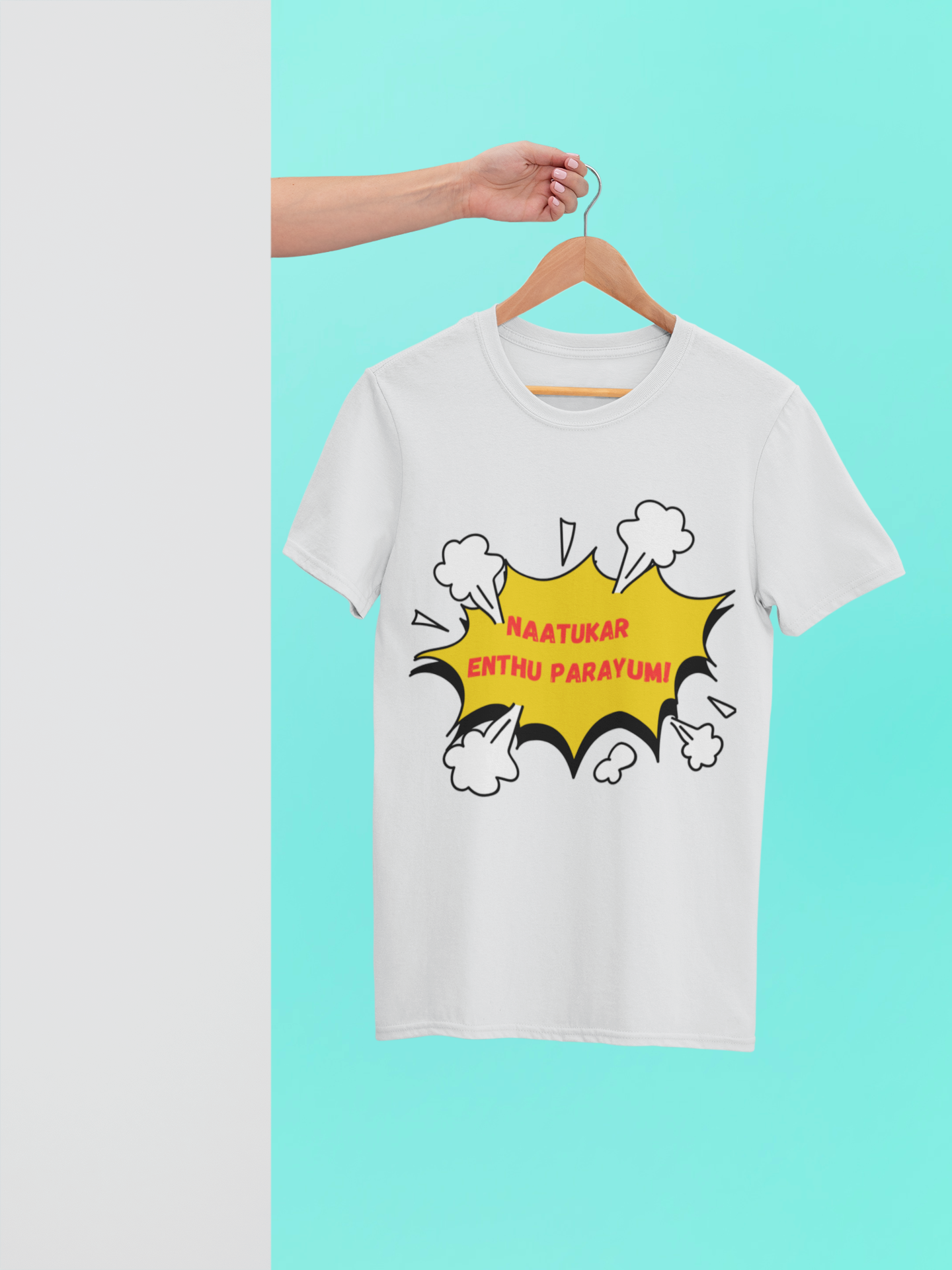 Naatukar Enthu Parayum! Crew Neck T-Shirt