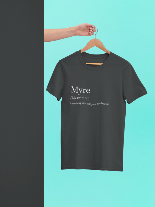 Myre Classic Crew Neck Cotton T-Shirt
