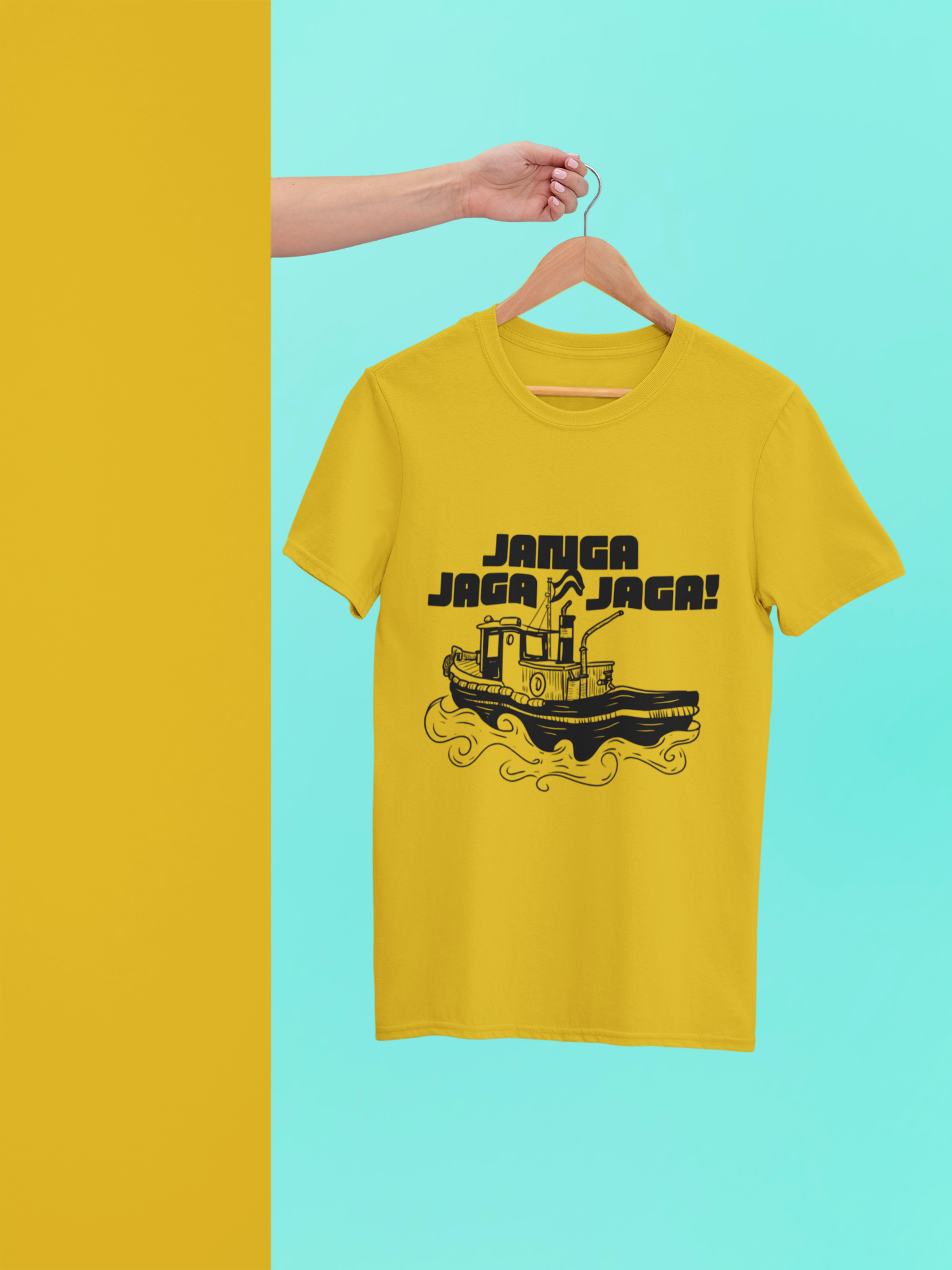 Janga Jaga Jaga! Crew Neck T-Shirt