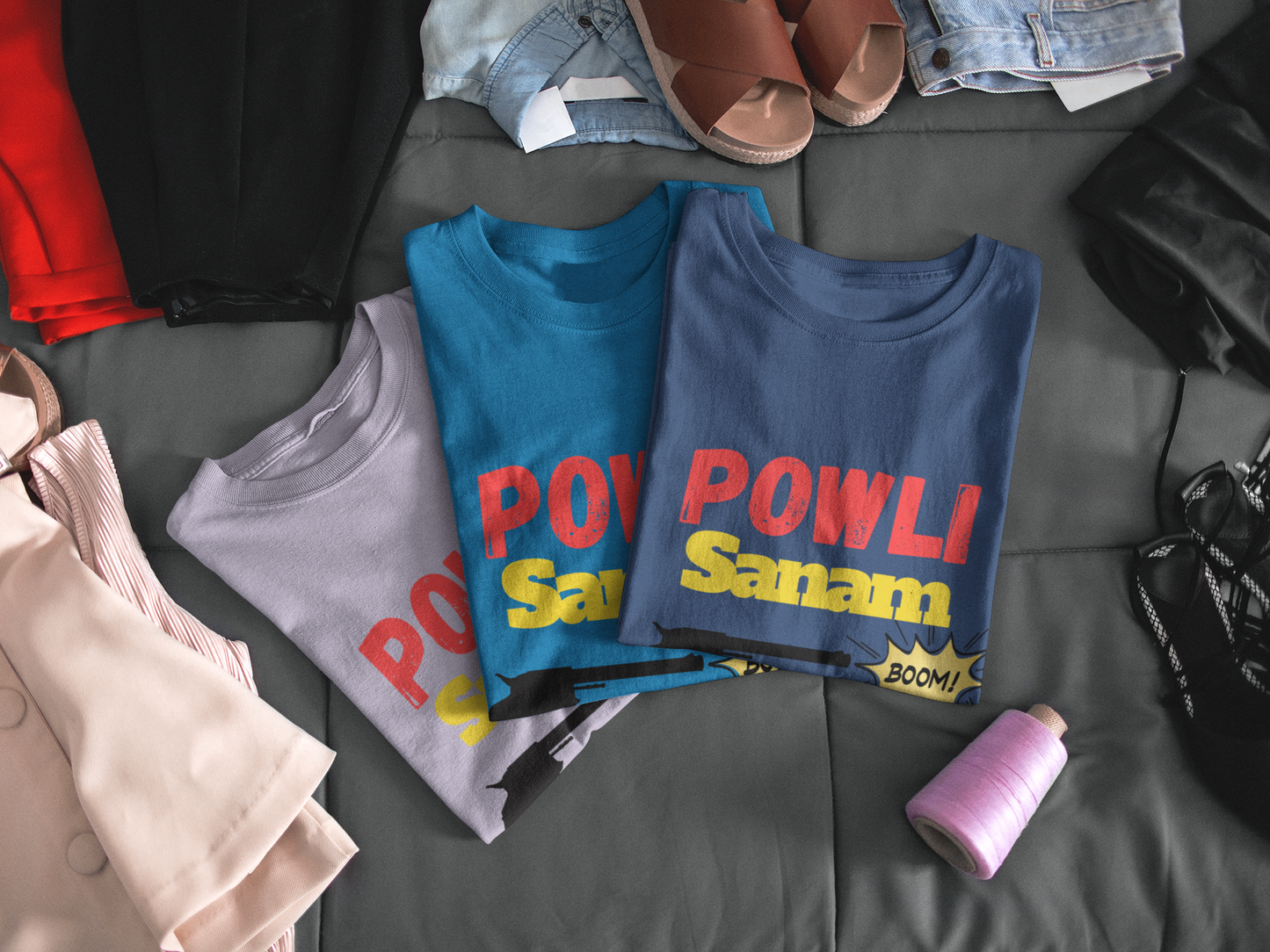 Powli Sanam Crew Neck T-Shirt