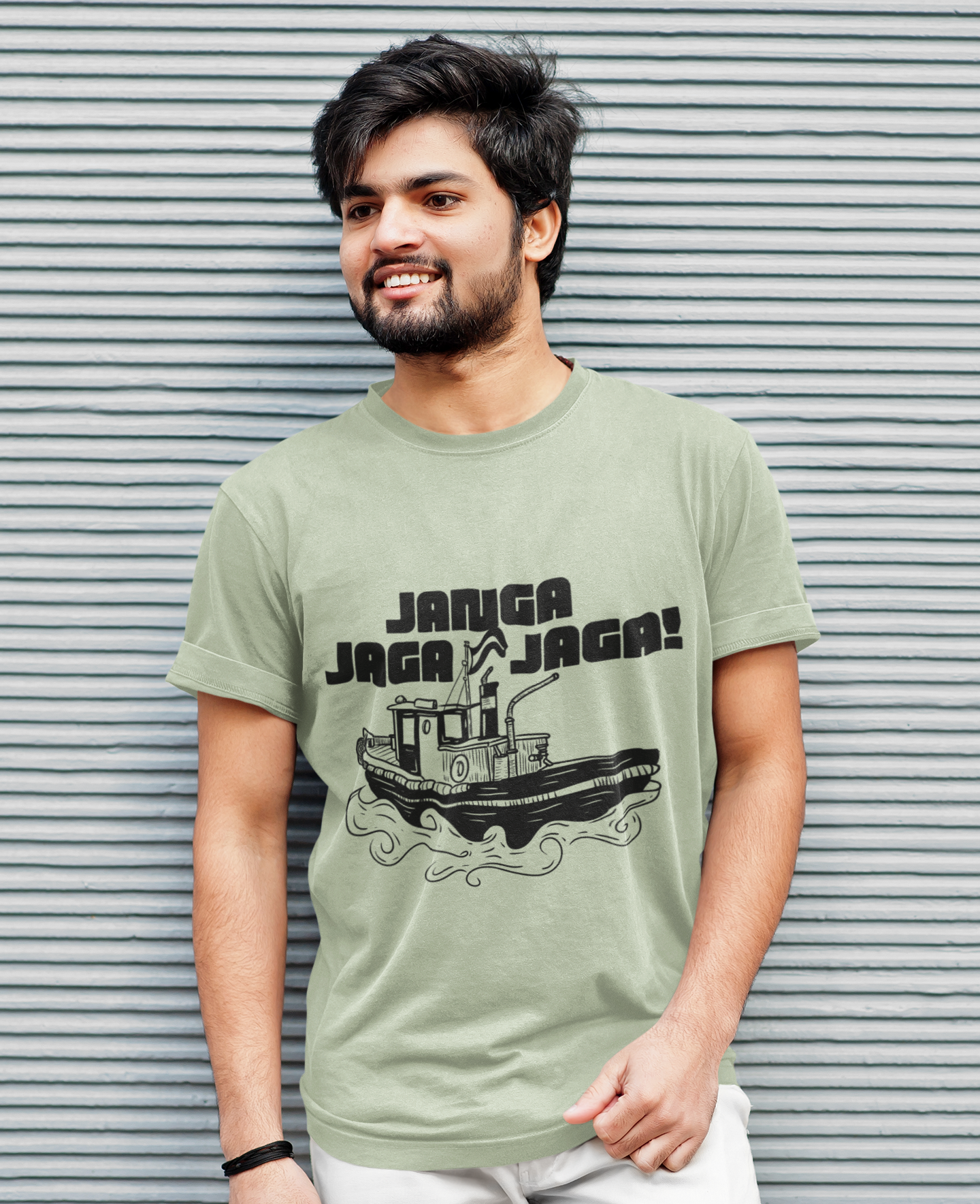 Janga Jaga Jaga! Crew Neck T-Shirt