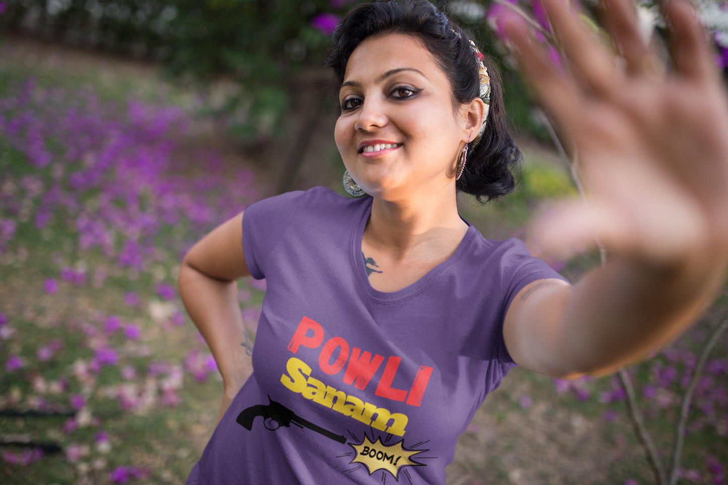 Powli Sanam Crew Neck T-Shirt